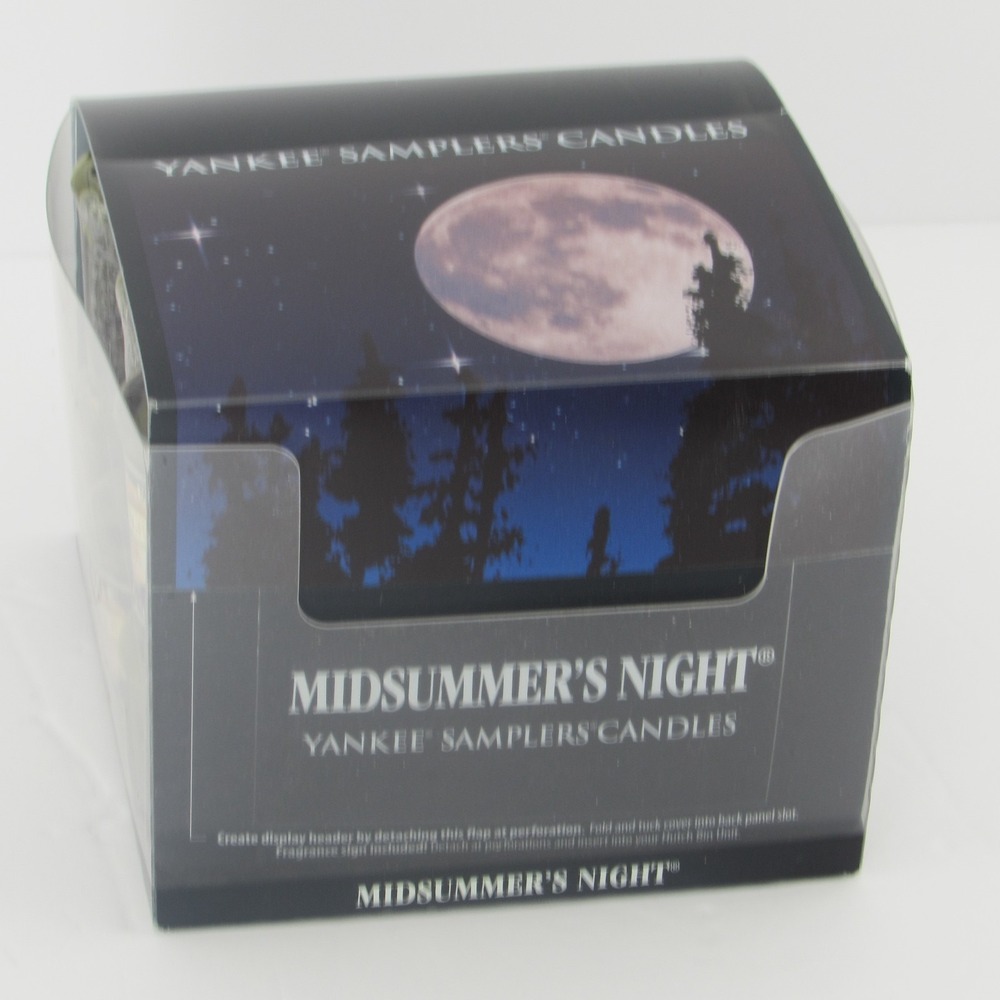 Yankee Candle MIDSUMMER'S NIGHT Sampler Package of 18 Votive Candles Retired NOS